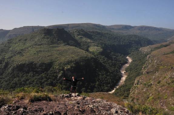 Canyon formado pelo rio Iapó, um dos maiores do mundo, no P.E do Guartelá, região de Tibagi - PR